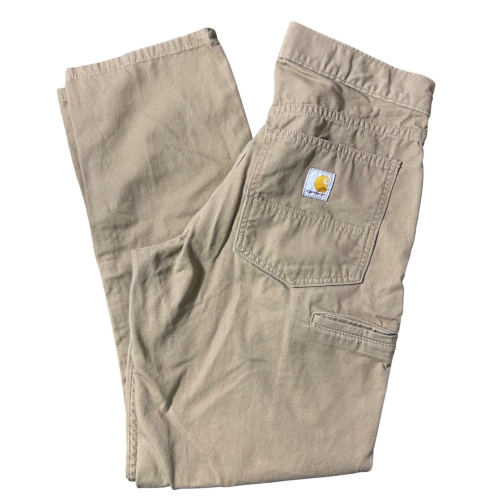 Carhartt Rugged Flex Relaxed Fit Duck Canvas Work Pants Men's Size 31x32‎